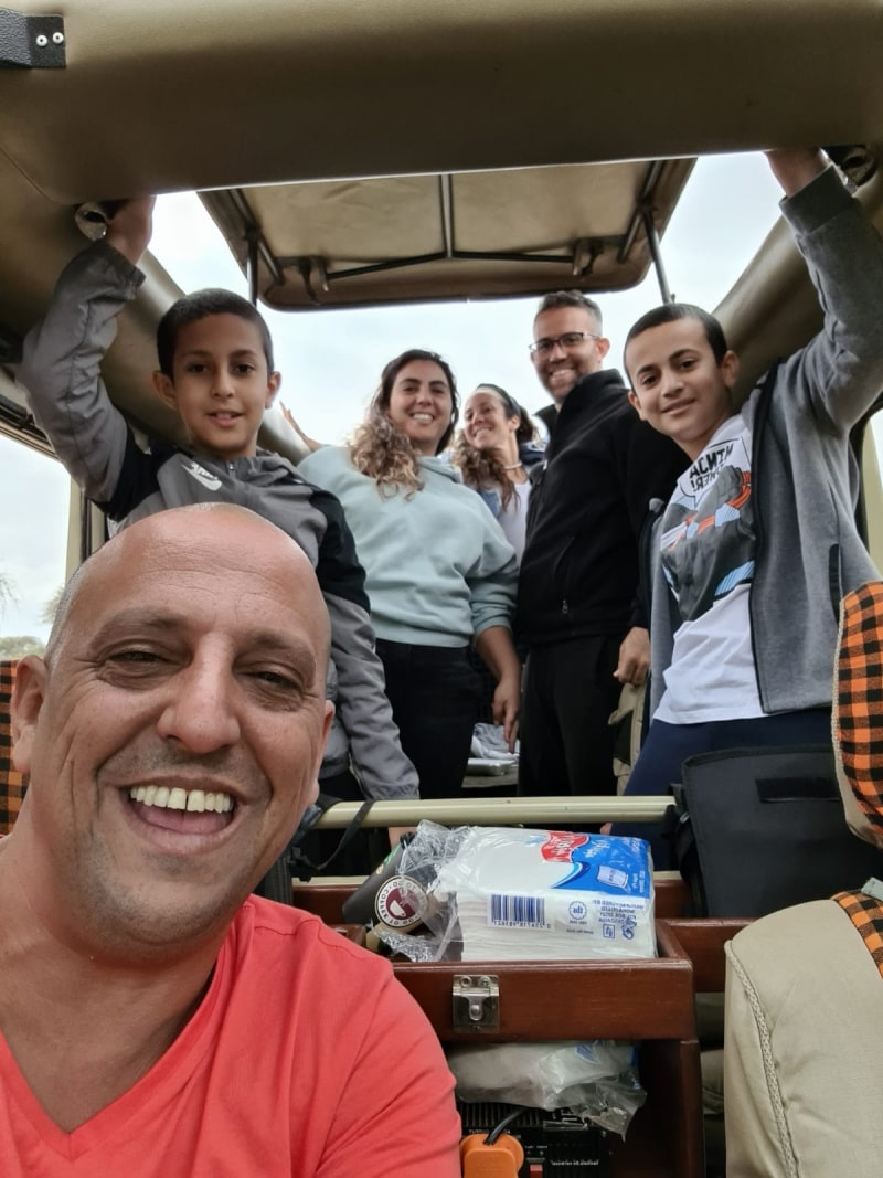 טיול משפחות בג'יפ בטנזניה